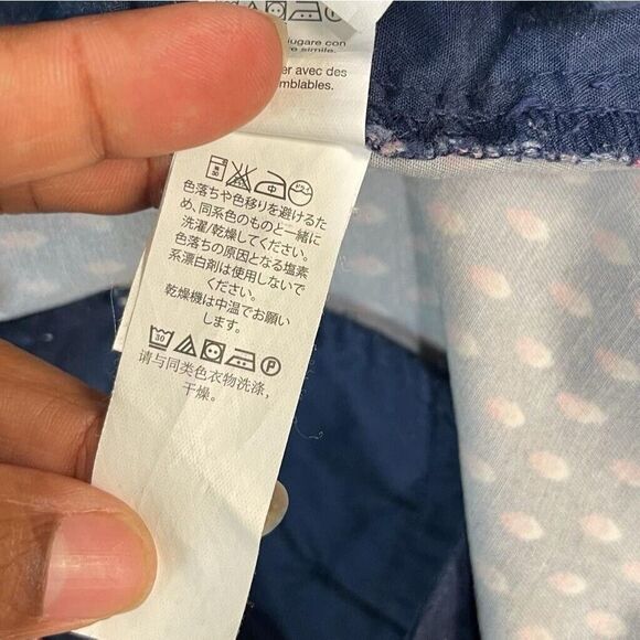 Khakis By Women Size 2 R Patterned Trousers Cotton Multicolored - Picture 15 of 16